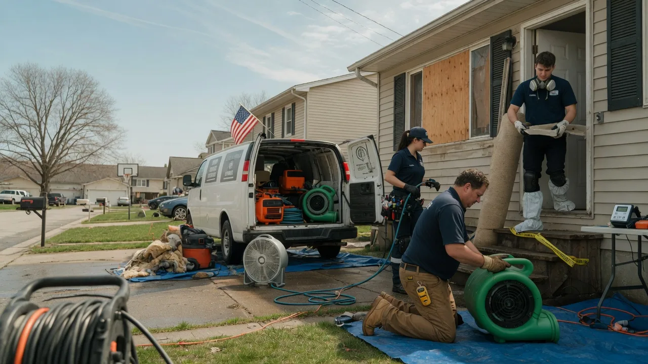 Water Damage Restoration in Severy, KS near me